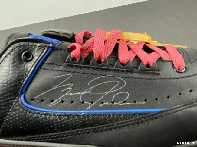 2 Retro SP Jordan Low Off-White Black Blue DJ4375-004 0927
